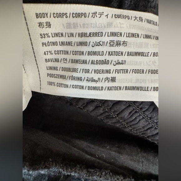 NWT Abercrombie and Fitch Ruffle Poplin Frilly Cami Linen Babydoll Crop Top - Picture 6 of 6